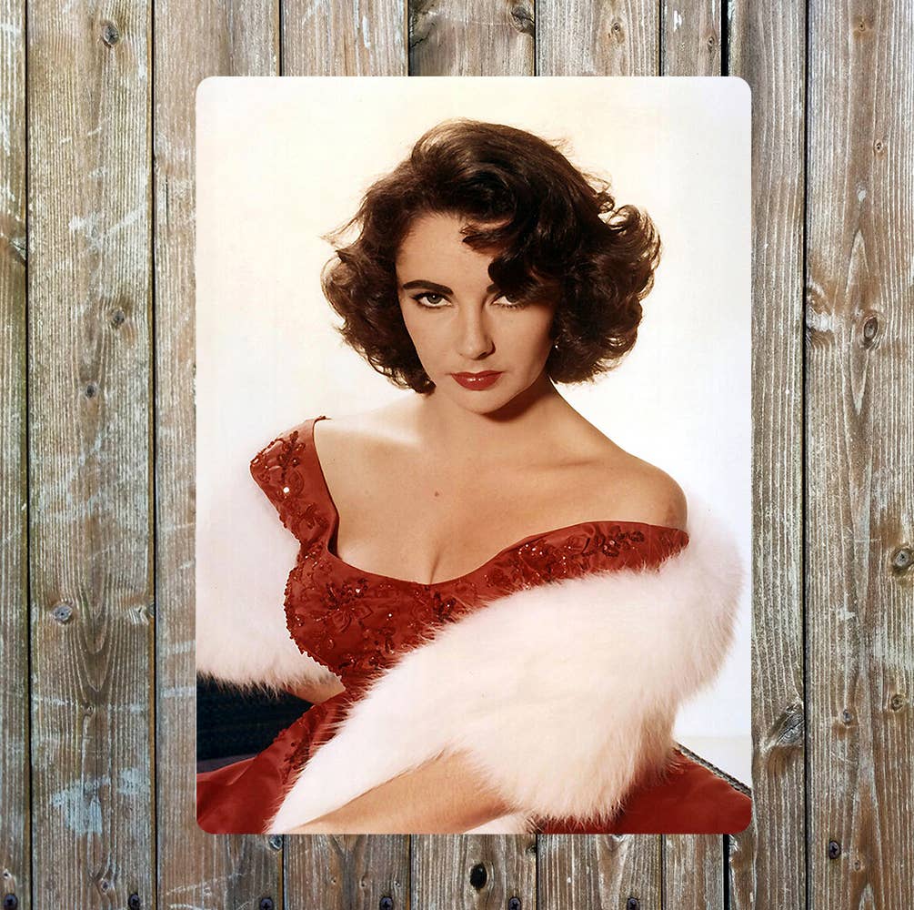 Elizabeth Taylor | Metal Wall Sign