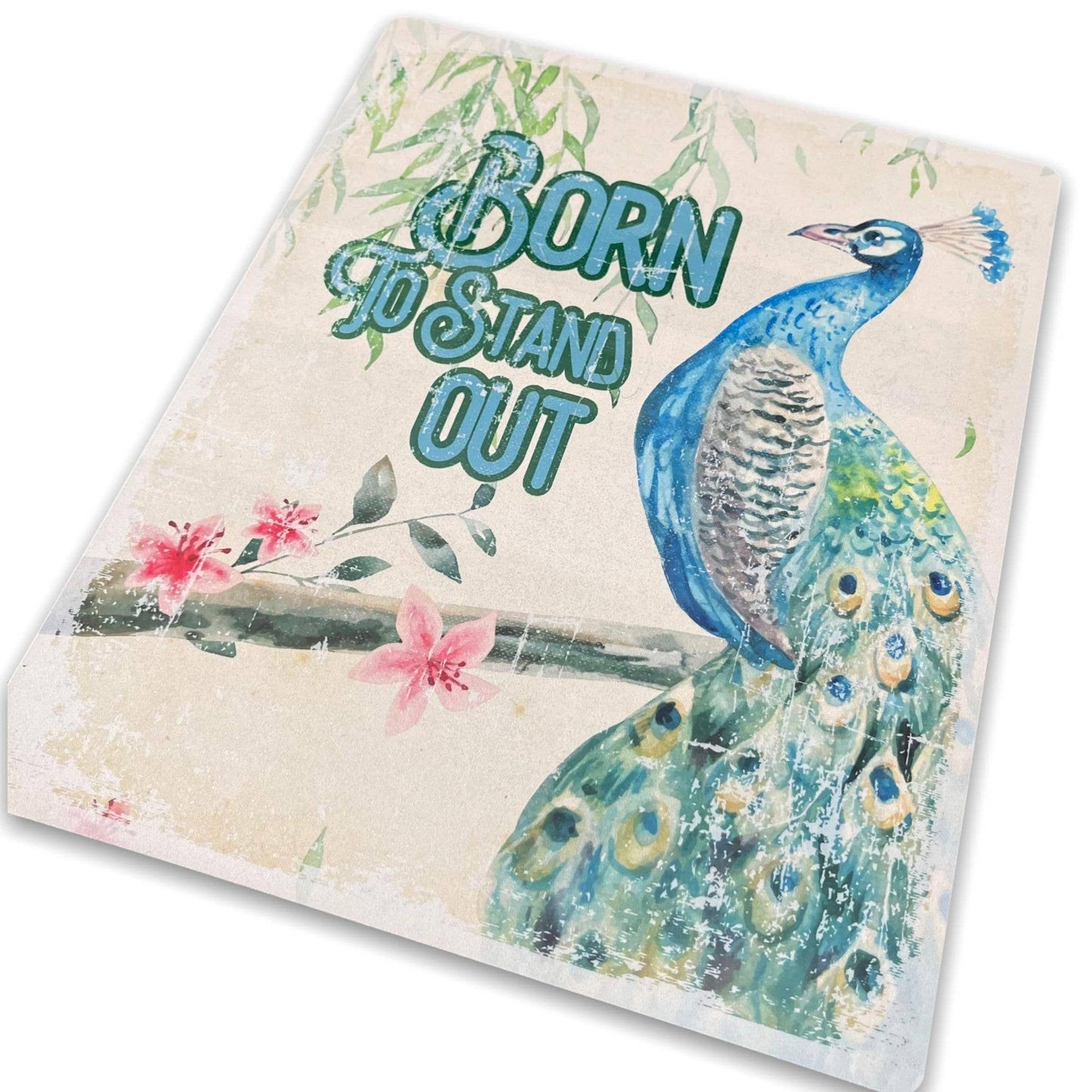 Born to stand out Tin Sign | Metal Sign Plaque