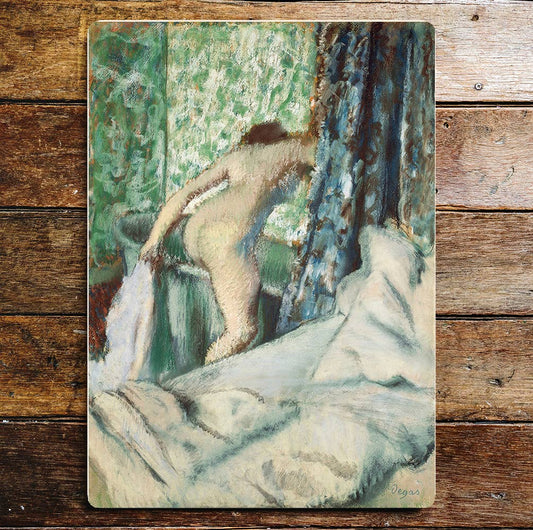 The Morning Bath Metal Sign Plaque