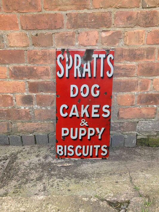 Spratt Dog Cakes | Metal Sign