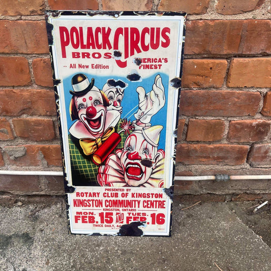 Circus Clowns Poster | Metal Sign