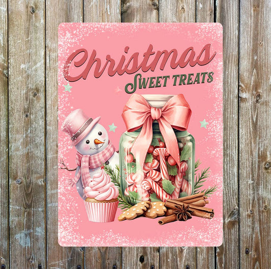 Christmas Sweet Treats | Metal Sign Plaque