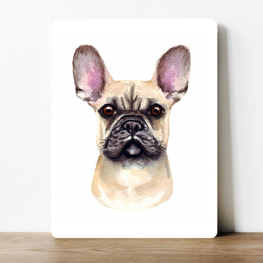 French Bulldog Dog | Metal Sign Plaque