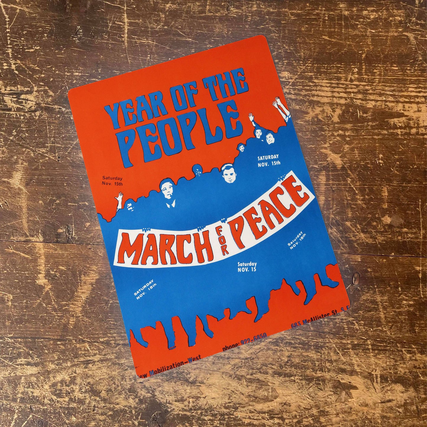 Year of the People Civil Rights | Metal Movie Wall Sign
