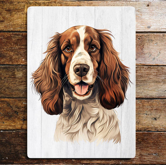 Best Gun Dog Springer Spaniel Hunting | Metal Sign Plaque