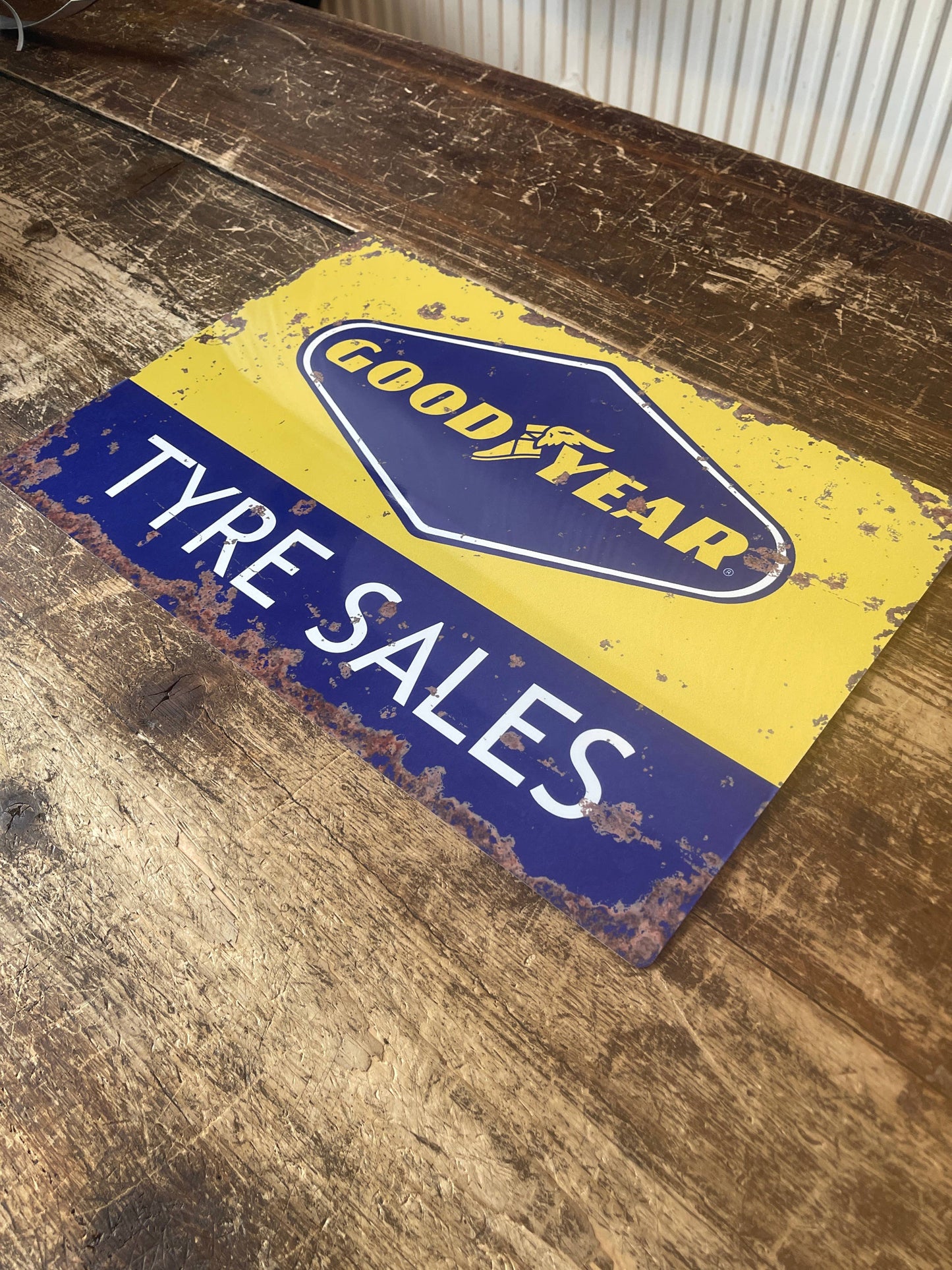 Good Year Tyres Sales Motorbike | Metal Sign