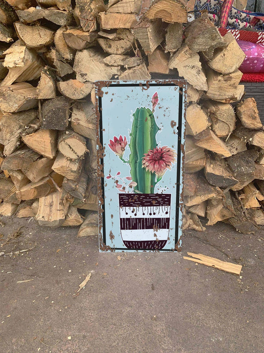 Cactus | Metal Sign