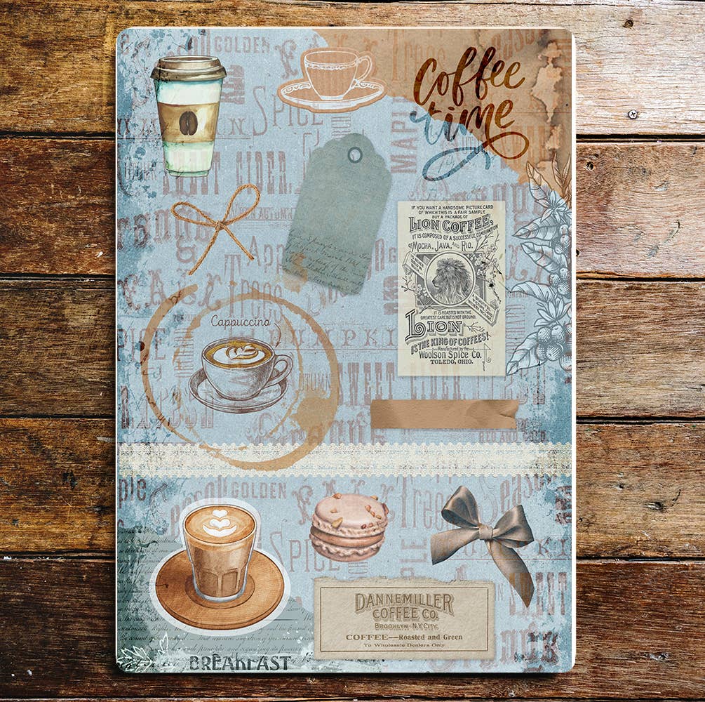 Coffee Time art | Metal Sign Plaque