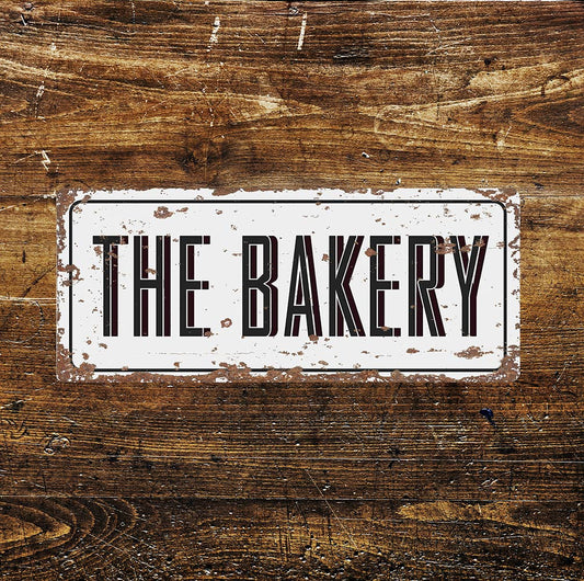 THE BAKERY Kitchen Art | Metal Sign
