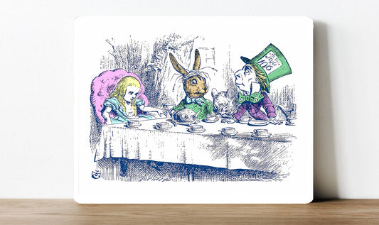 Mad Hatter Tea Party Alice in Wonderland | Metal Sign