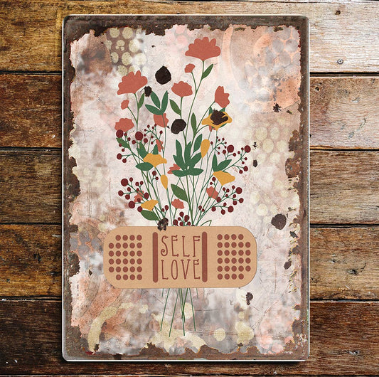 Spiritual motivation ME art Metal Wall Sign