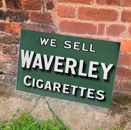 We Sell Waverley Cigarettes | Metal Sign Plaque