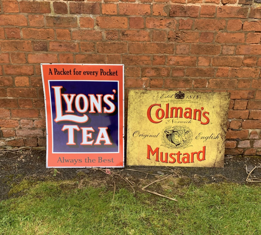 Lyons Tea A Packet For Every Pocket | Metal Sign