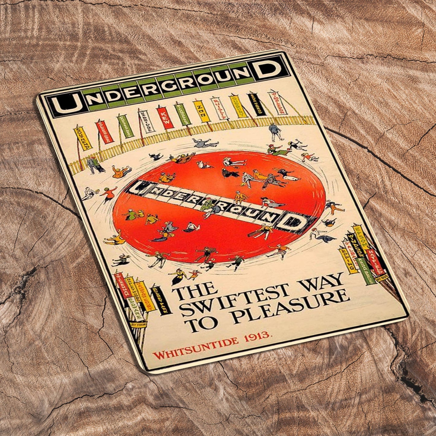 Underground The Swiftest Way To Pleasure | Metal Sign