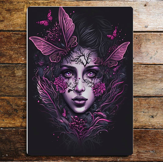 Mystic Person Nature Art Sign Plaque