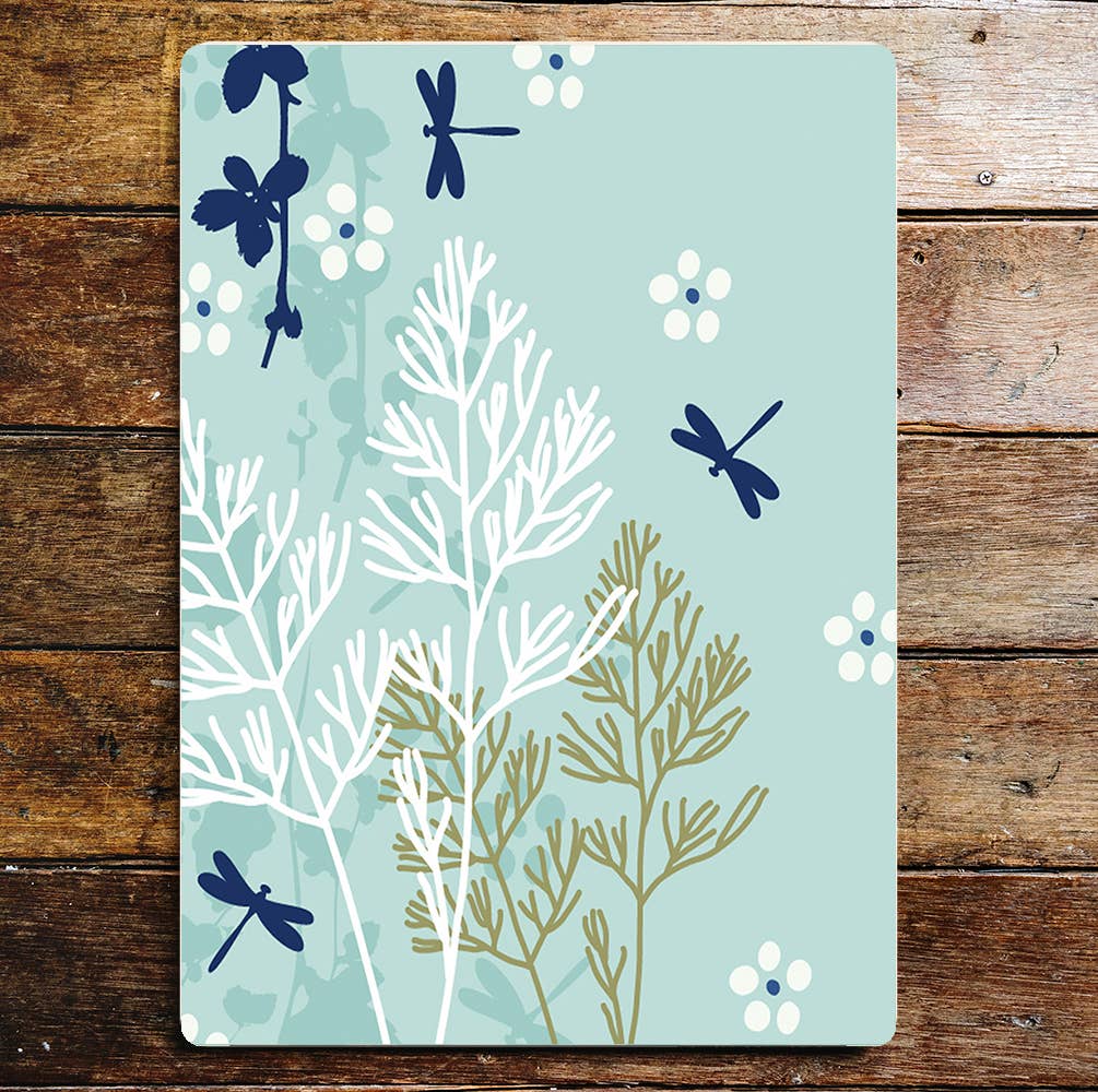 Dragon Flies Flying | Metal Sign plaque