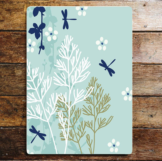 Dragon Flies Flying | Metal Sign plaque