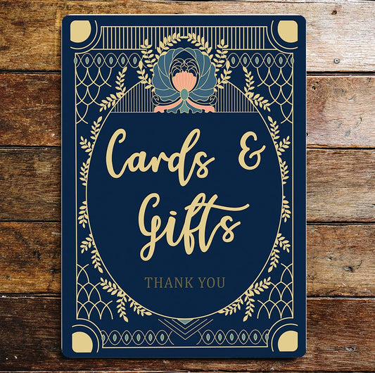 Wedding cards & Gifts  | Metal Wall Sign Plaque