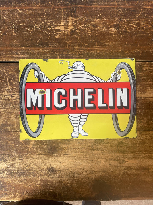 Michelin Tyres | Metal Advertising Wall Sign