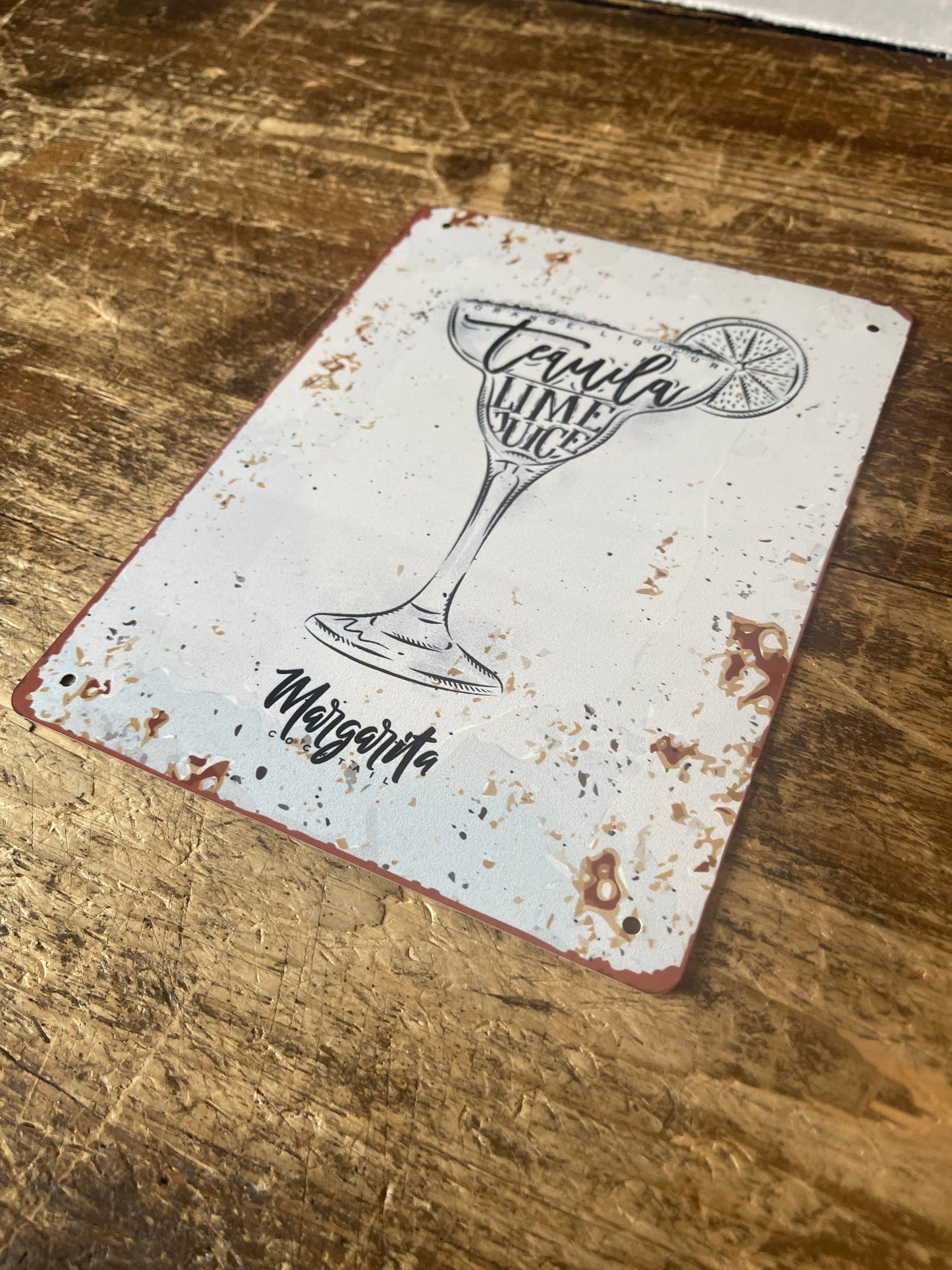 Margarital Cocktail | Metal Sign Plaque