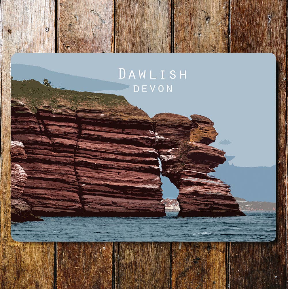 Dawlish Devon Travel | Metal Wall Sign Plaque