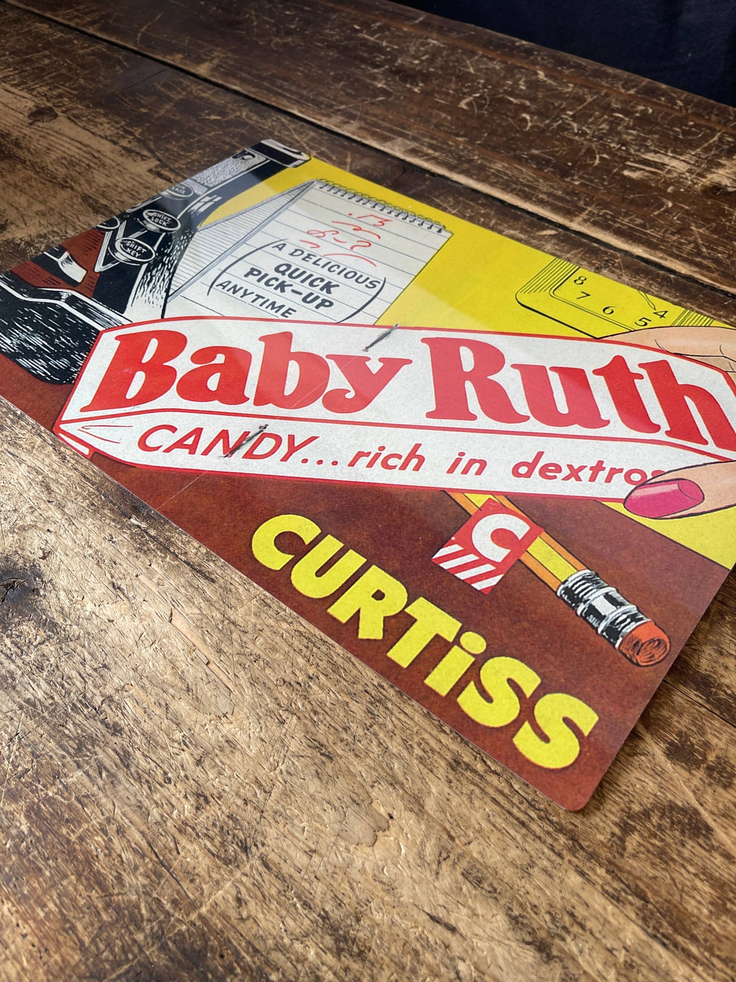 Baby Ruth Candy | Metal Advertising Wall Sign