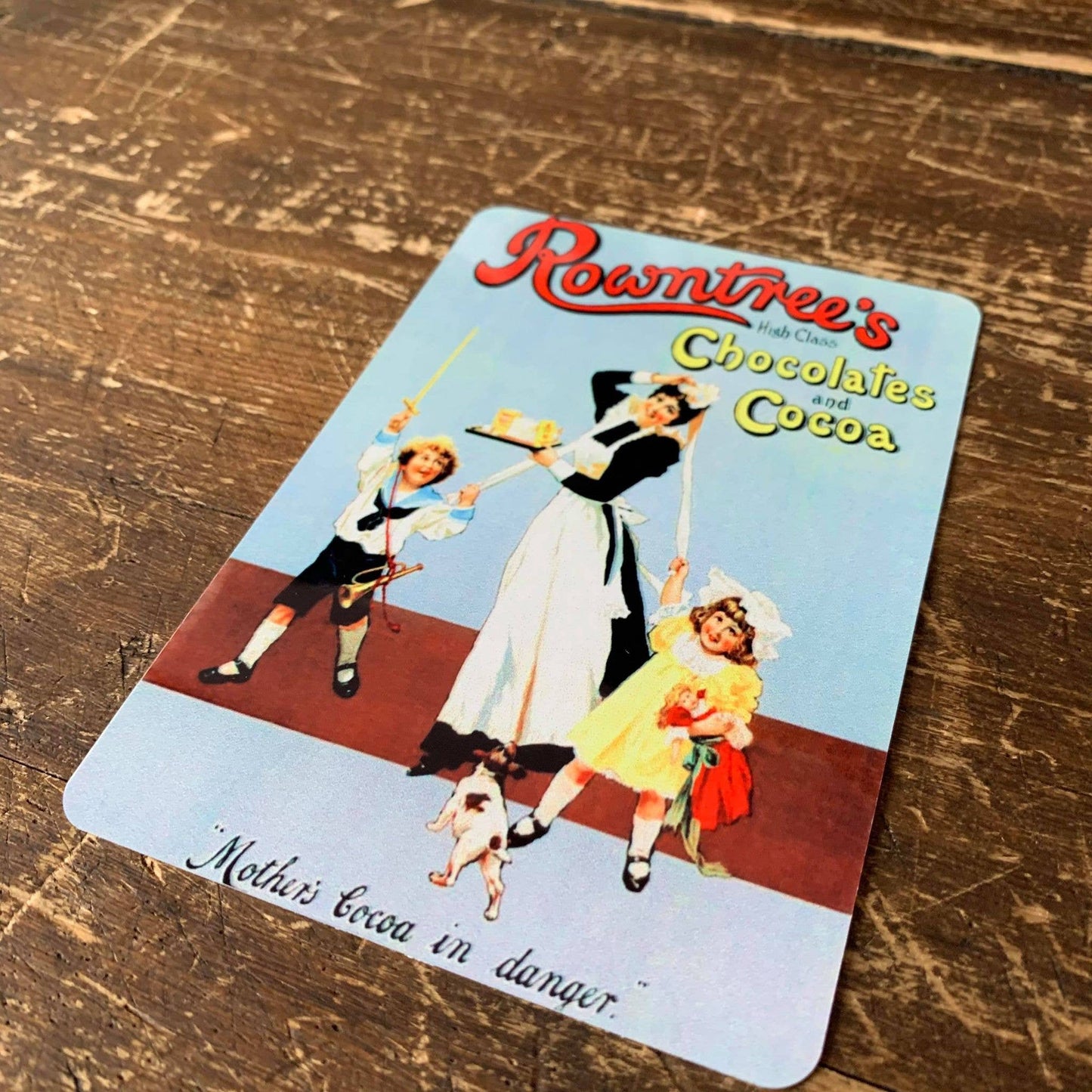 Rowntrees High Class Chocolates Metal Sign