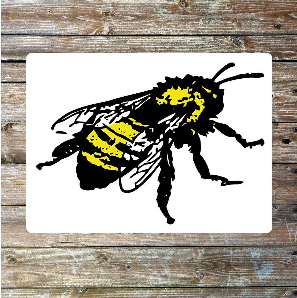 Bumblebee wall | Metal Sign Plaque