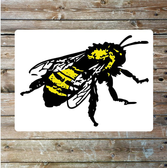 Bumblebee wall | Metal Sign Plaque