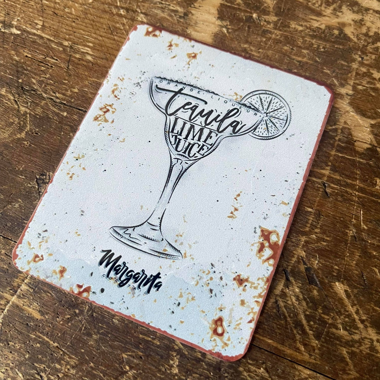 Margarital Cocktail | Metal Sign Plaque