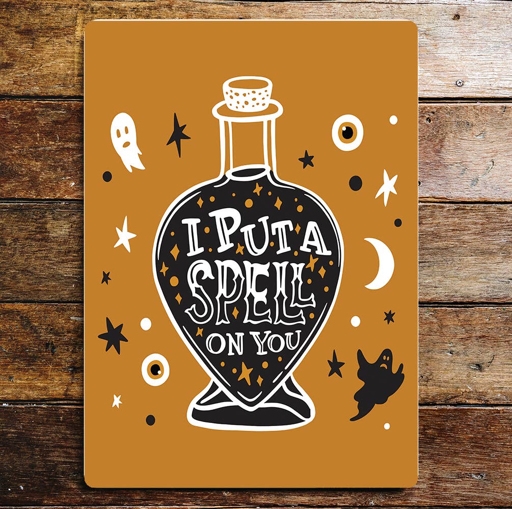 Spell On You Romanic Art Metal Sign Plaque