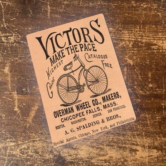Victors Bicycles Cycles bikes | Metal Art Wall Sign