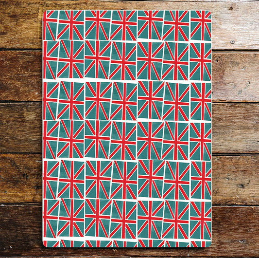 London Royal coronation flag art | Metal Sign Plaque