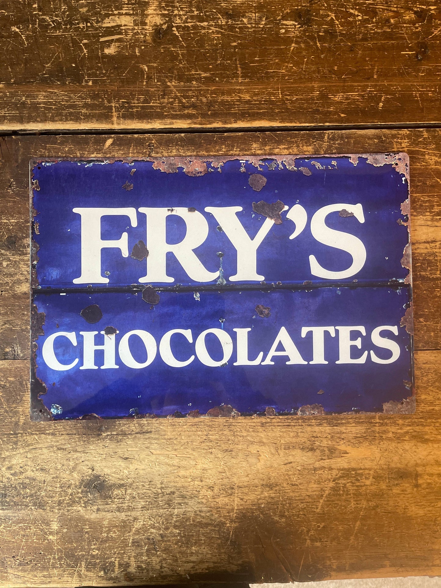 Frys Chocolate | Metal Advertising Wall Sign