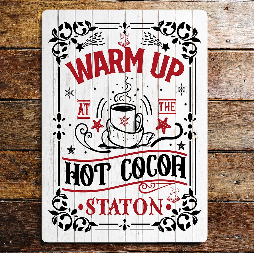 Cocoa Kitchen Art | Metal Sign Plaque