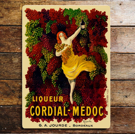 Liqueur Cordial Medoc | Metal Sign