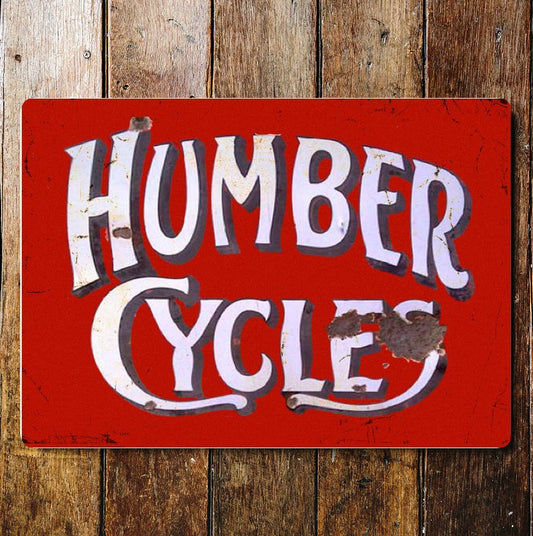 Humber bicycle Cycles Bike Sign | Metal Wall Sign
