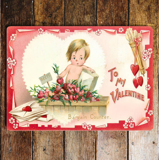 Valentine bargain vintage style   | Metal Sign Plaque
