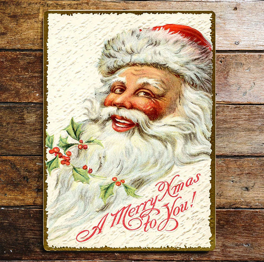 Merry Christmas To You | Metal Wall Sign