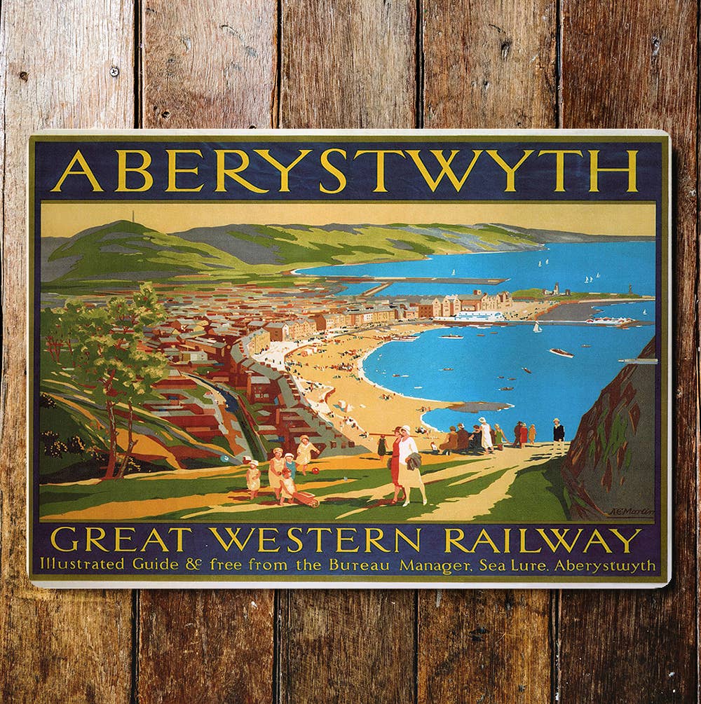 Aberystwyth Great Western Railway | Metal Sign Plaque