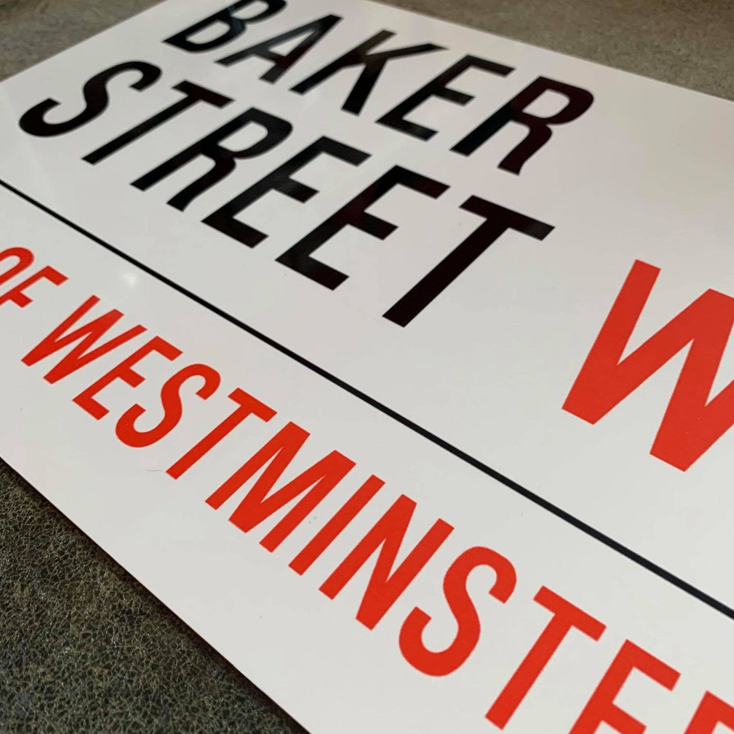 Bakers Street London Street Sign | Metal Sign