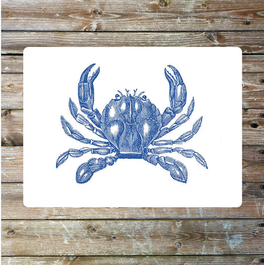 Blue Crab Claws | Metal Sign Plaque