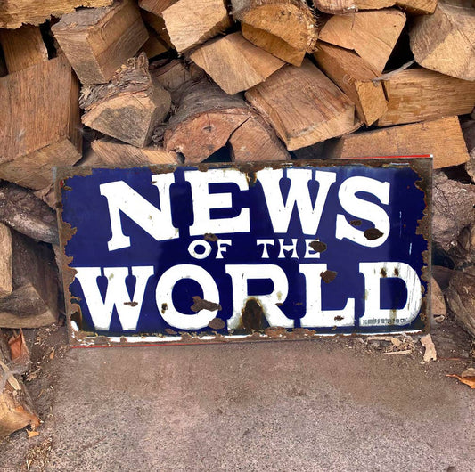 News Of The World - | Metal Sign