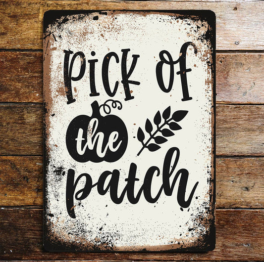 Halloween pick of the patch | Metal Wall Sign Plaque