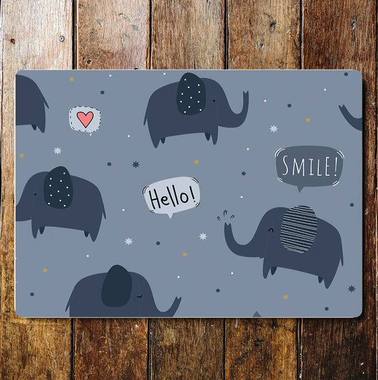 Elephant fun wall art | Metal Sign Plaque
