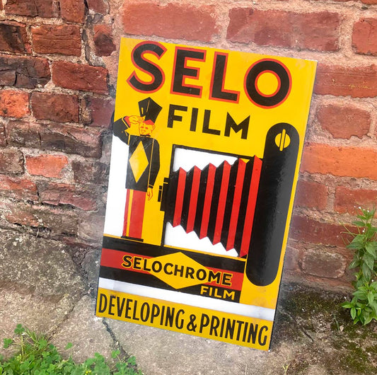 Selochrome Film Developing & Printing Metal Sign Plaque