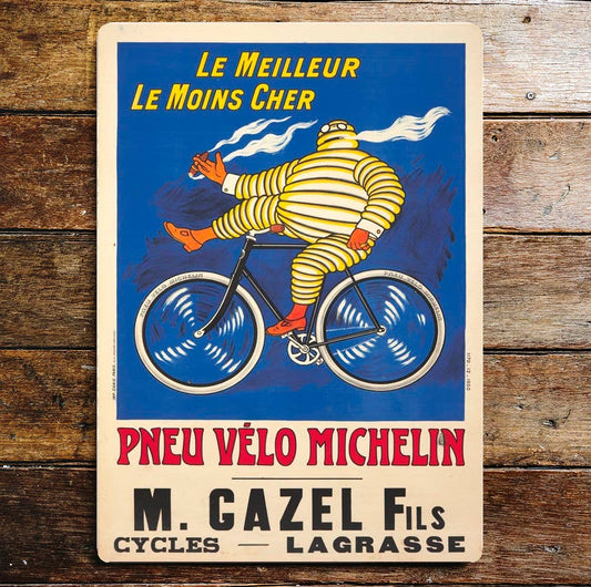 Michelin Le Meilleur Le Moins Cher | Metal Sign