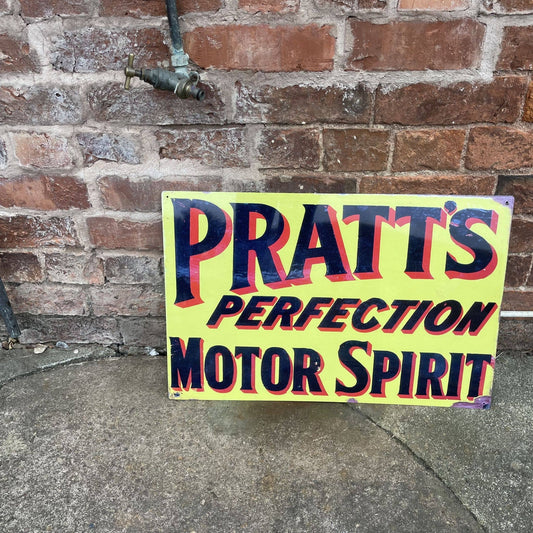 Pratt's perfection motor spirit Metal Sign