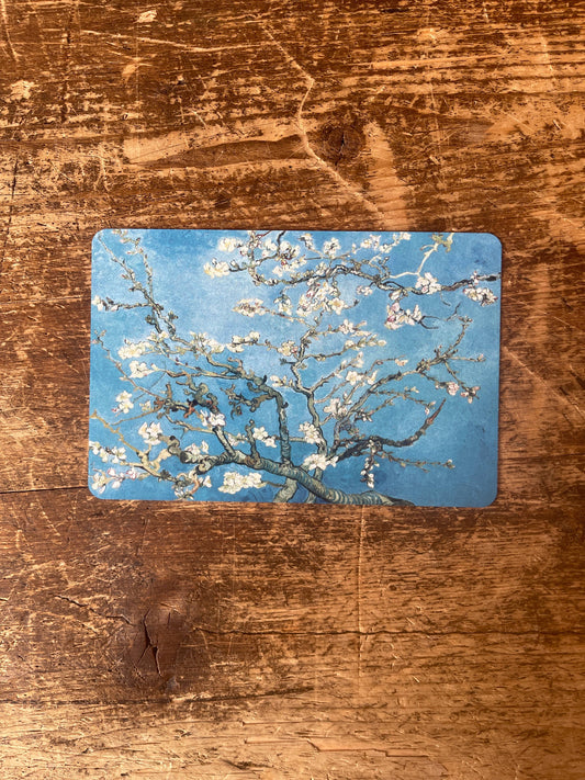 Vincent Van Gogh blossom | Metal Fine Art Wall Sign