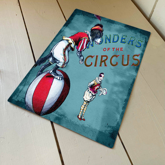 Circus Monkey | Metal Circus Wall Sign